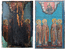Икона "Казанские святители" до и после реставрации